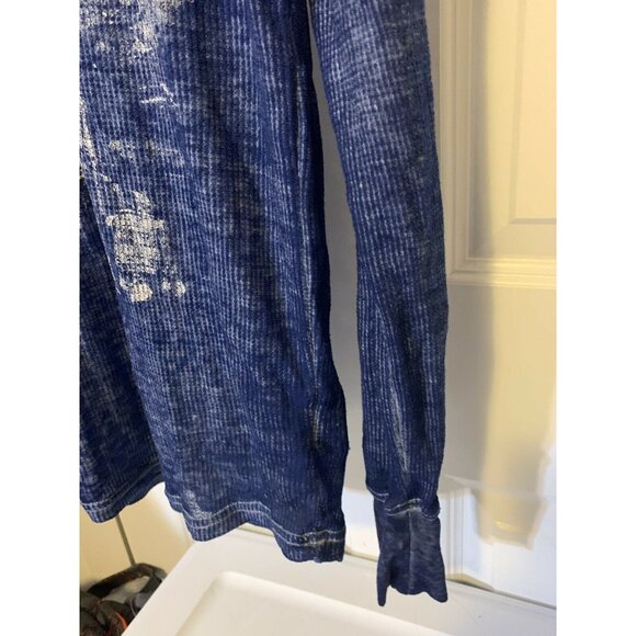 Star Wars T Shirt Men’s Sz L All Over Print Blue Long‎ Sleeve - Picture 5 of 7